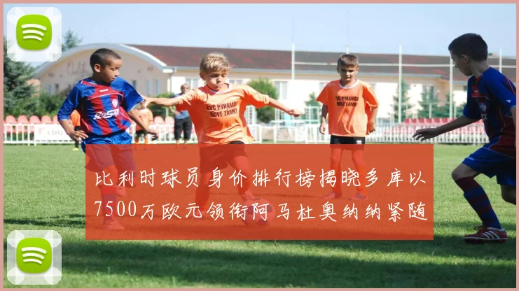 比利时球员身价排行榜揭晓多库以7500万欧元领衔阿马杜奥纳纳紧随其后